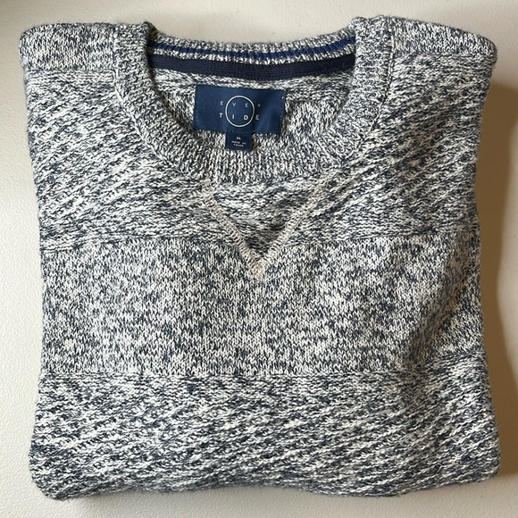New Stitch Fix Even Tide size XL blue Onyx sweater - Picture 2 of 9